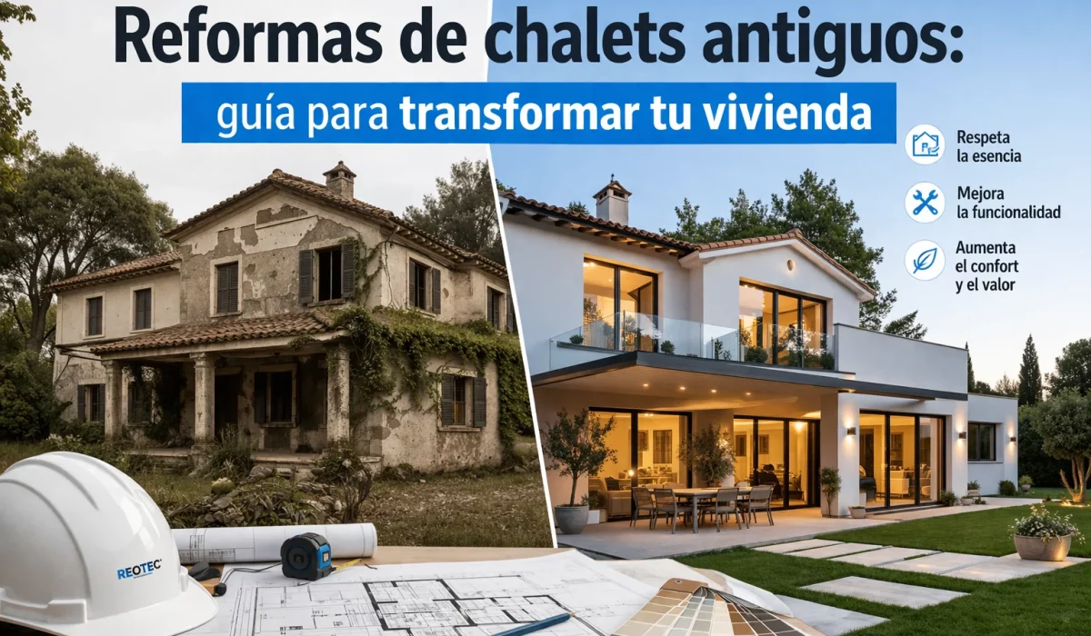 reformas de chalets antiguos