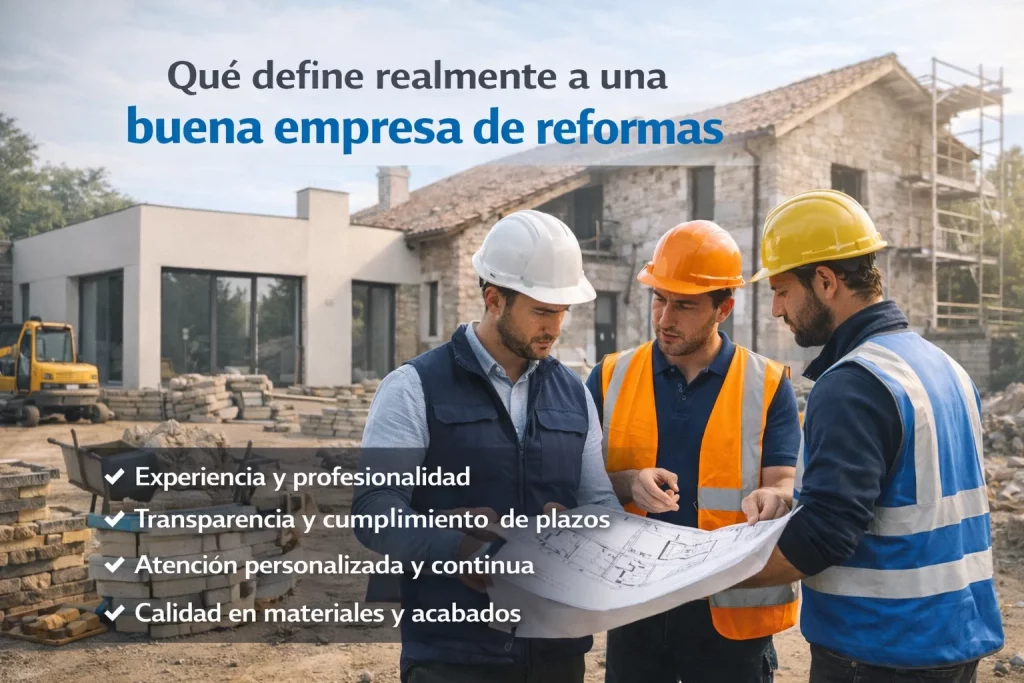 mejores empresas reformas chalets Madrid